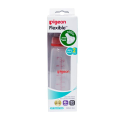 Pigeon Peristaltic Nursing Bottle Kpp with 2 Nipples (L) - Red 240 ml 